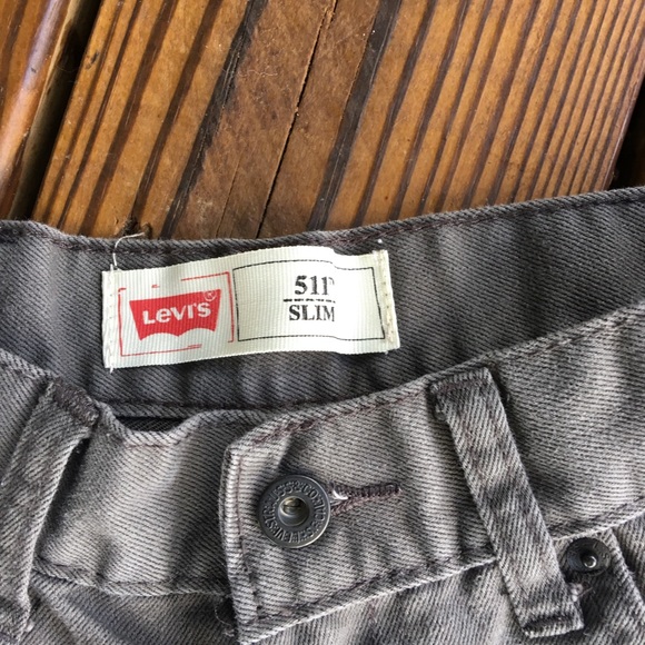 Levi’s 511 Black Label Gray Jeans High Waisted - Picture 3 of 5
